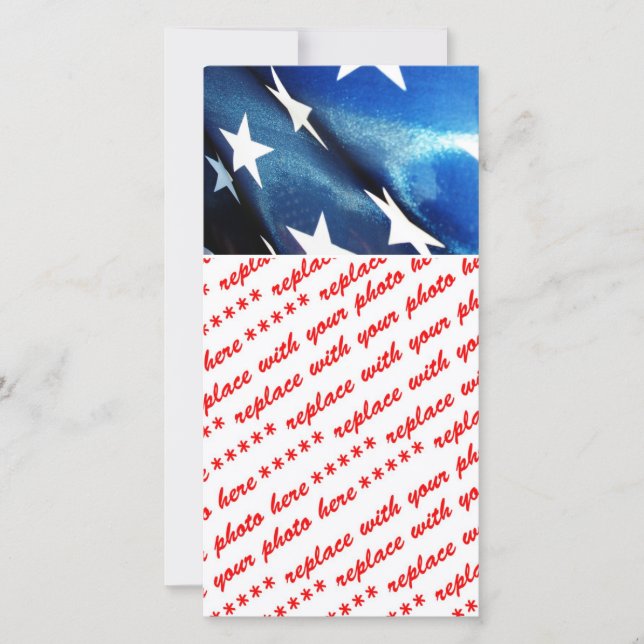 Fält i Blue of the American Flagga (Framsida)