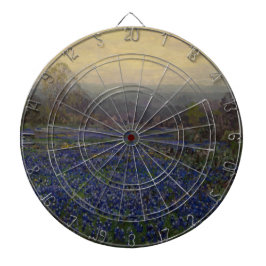 Fält i Blurnetblommor (Landsbygdens landskap) Darttavla