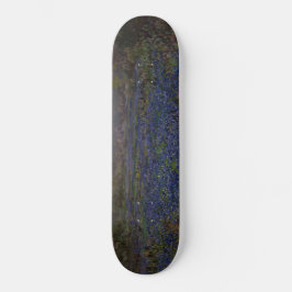 Fält i Blurnetblommor (Landsbygdens landskap) Mini Skateboard Bräda 18,5 Cm