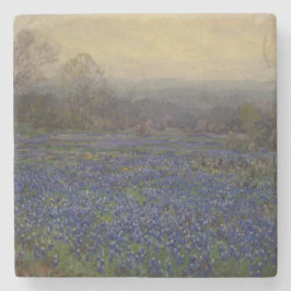 Fält i Blurnetblommor (Landsbygdens landskap) Stenunderlägg