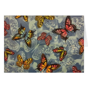 Fält i Butterflies Hälsningskort