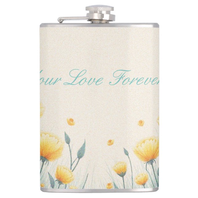 Fält i det ändlösa Kärlek Fickplunta (Framsidan)