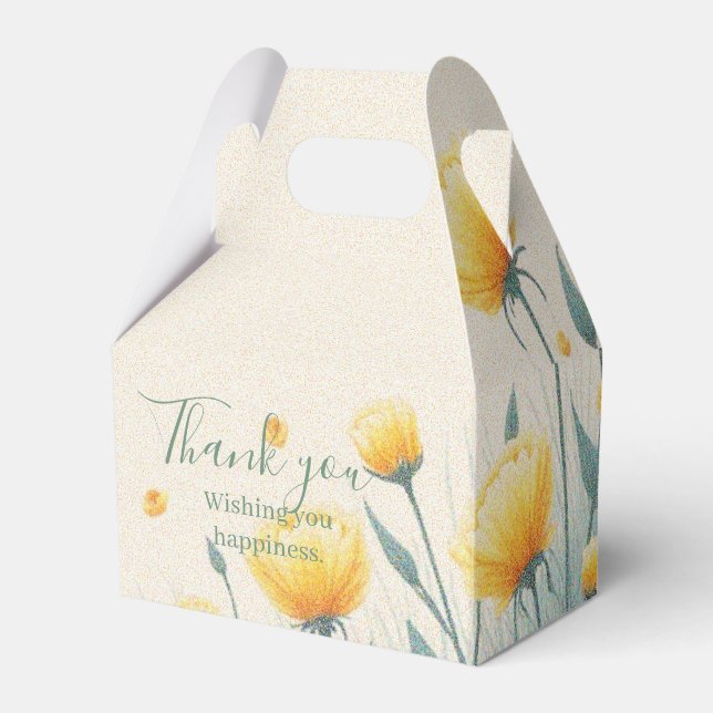 Fält i det ändlösa Kärlek Presentaskar (Framsidan Sidan)