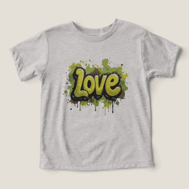 Fält i det ändlösa Kärlek T Shirt (Design Framsida)