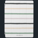 Fält i Dreams | Monogram iPad Smart Cover iPad Skydd<br><div class="desc">Vår Fält av Dreams-samling har moderna vattenfärgsillustrationer och layout i kombination med handskript för anpassningsbar och elegant typsnitt. Blommigt i krem, och självklar grönt är mycket modern och elegant som är bakgrunder i samma färg. Den här samlingen innehåller objekt som går förbi bröllop-sviten och överförs till personliga objekt så att...</div>