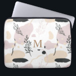 Fält i Dreams | Monogram Laptop sleeve<br><div class="desc">Vår Fält av Dreams-samling har moderna vattenfärgsillustrationer och layout i kombination med handskript för anpassningsbar och elegant typsnitt. Blommigt i krem, och självklar grönt är mycket modern och elegant som är bakgrunder i samma färg. Den här samlingen innehåller objekt som går förbi bröllop-sviten och överförs till personliga objekt så att...</div>