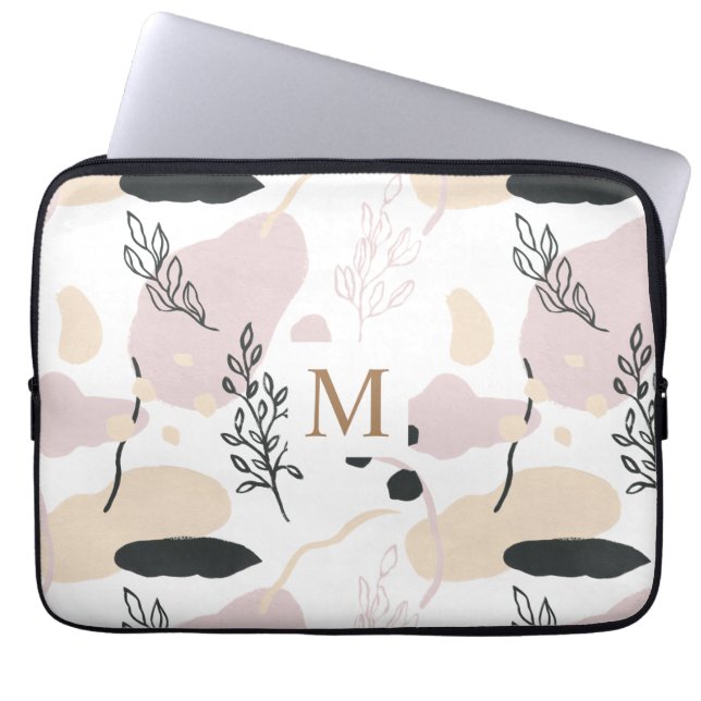 Fält i Dreams | Monogram Laptop sleeve (Framsidan)