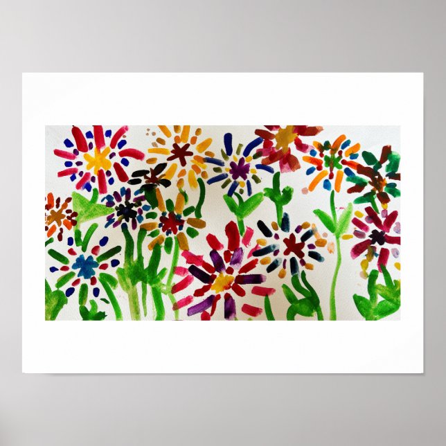 Fält i Flowers Poster (Framsidan)