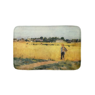 Fält i Grain (av Berthe Morisot) Badrumsmatta