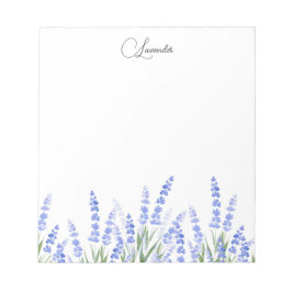 Fält i Lavender 2 Anteckningsblock