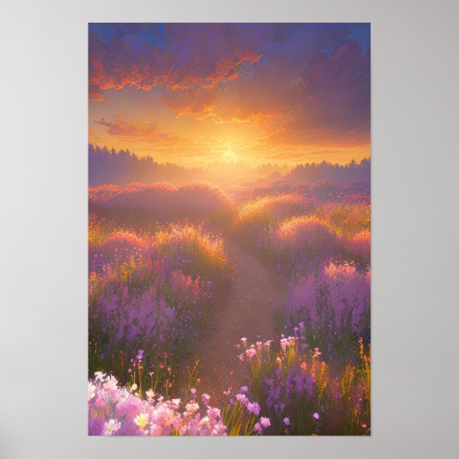 Fält i Lilac Dreams Poster (Framsidan)