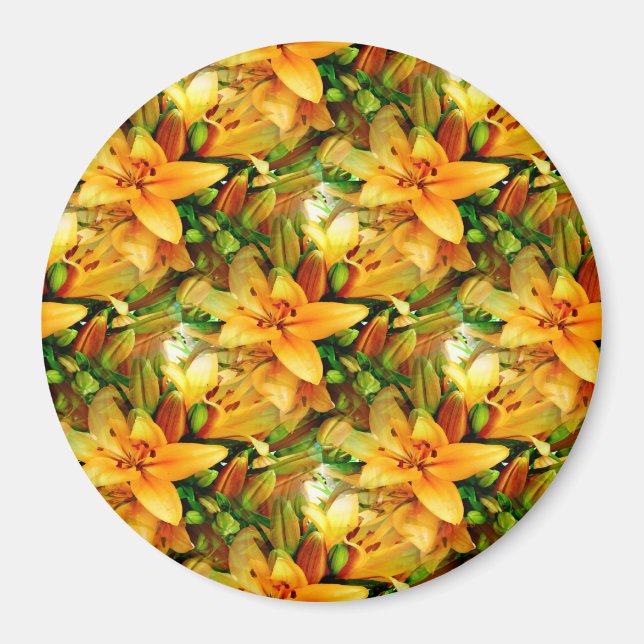 Fält i Lilies.... Magnet (Framsidan)