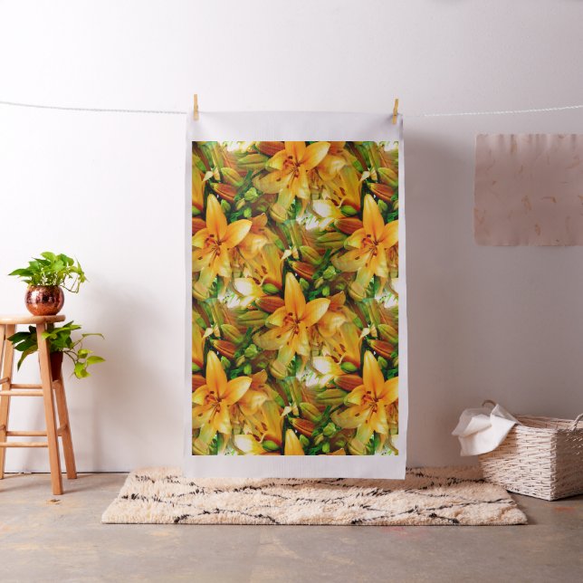 Fält i Lilies.... Tyg (In Situ)