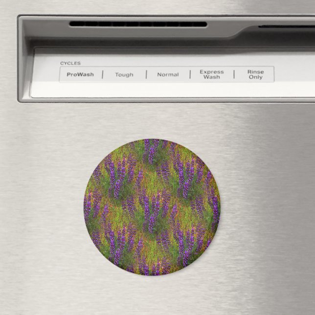 Fält i Lupines... Magnet (In Situ (Dishwasher))