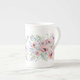 Fält i Provence Bouquet Benporslin Mugg