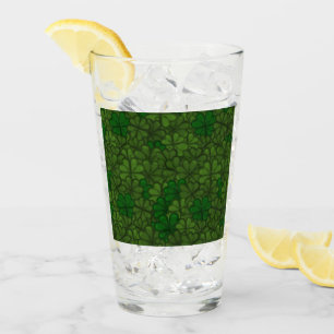 Fält i Shamrocks Digital Art Mönster St Patricks Glaskopp