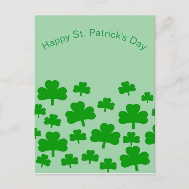 Fält i Shamrocks Vykort (Framsida)
