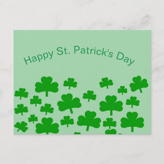 Fält i Shamrocks Vykort (Framsida)