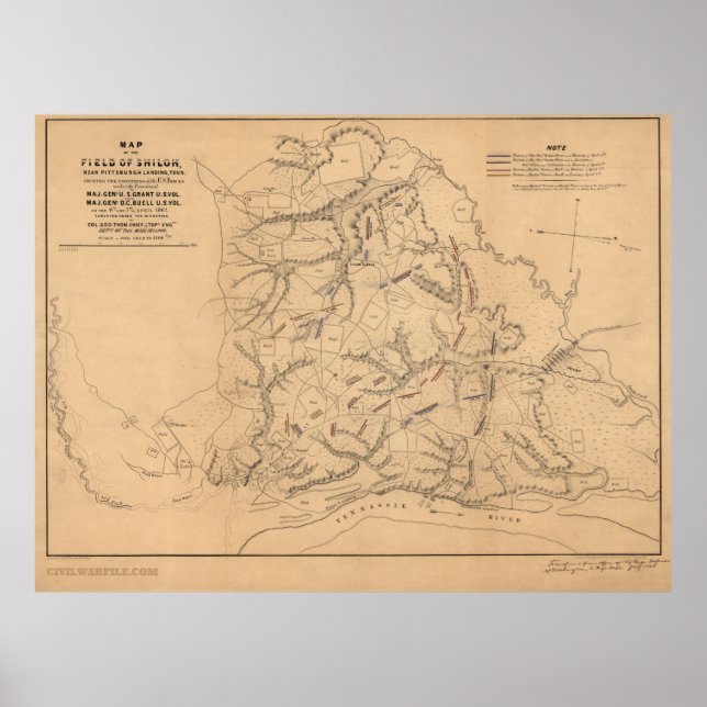 Fält i Shiloh Poster (Framsidan)