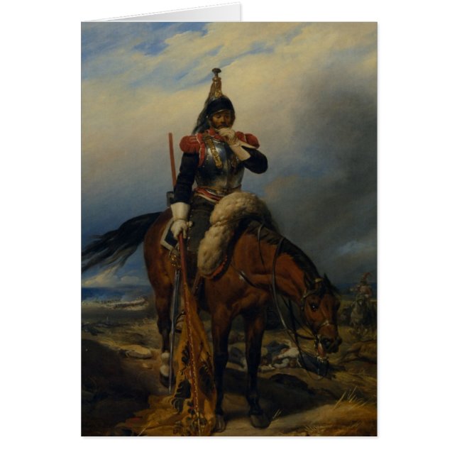 Fält i slaget hälsningskort (Framsidan)