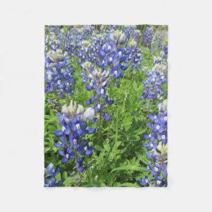 Fält i Texas Bluebonnets Fleecefilt