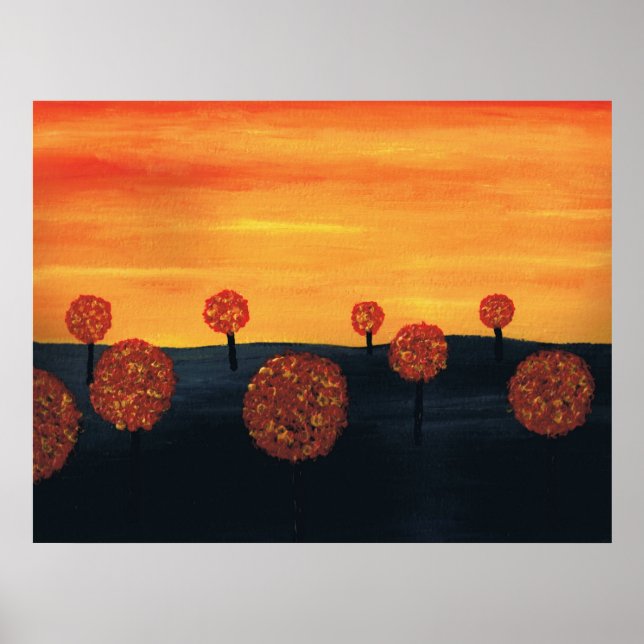 FÄLT i TRÄD Poster (Framsidan)