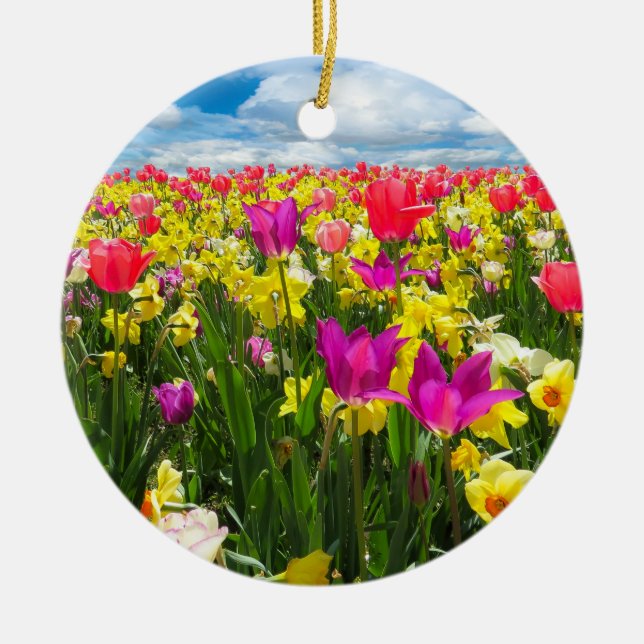 Fält i Tulips Julgransprydnad Keramik (Framsidan)