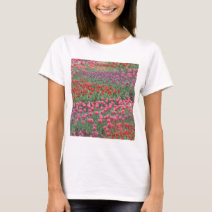 Fält i tulpaner t shirt