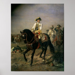 Fält Marshal Baron Ernst von Laudon Poster