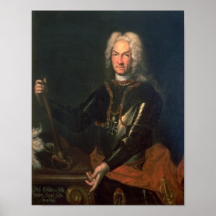 Fält Marshall Count Guidobald von Starhemberg Poster