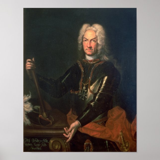 Fält Marshall Count Guidobald von Starhemberg Poster (Framsidan)