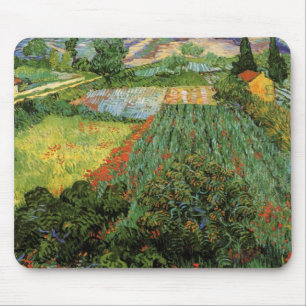 Fält med vallmo av Vincent van Gogh Musmatta