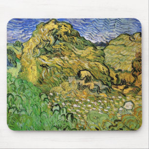 Fält med vete-stackar av Vincent van Gogh Musmatta