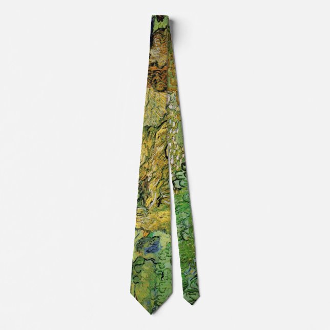 Fält med vete-stackar av Vincent van Gogh Slips (Framsida)