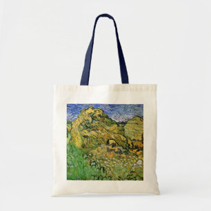 Fält med vete-stackar av Vincent van Gogh Tygkasse