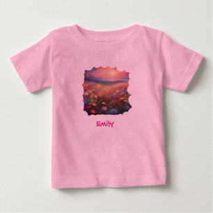 Fält med vilda blommor Patels färger T Shirt