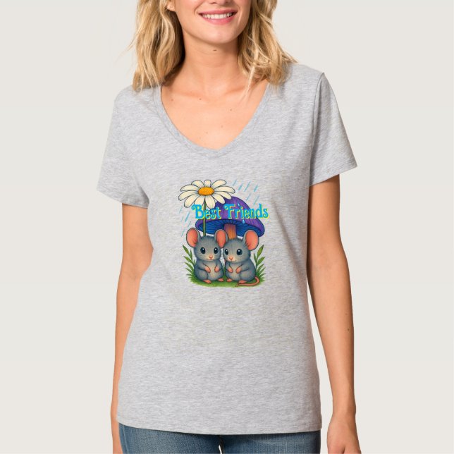 Fält musvänner t shirt (Framsida)