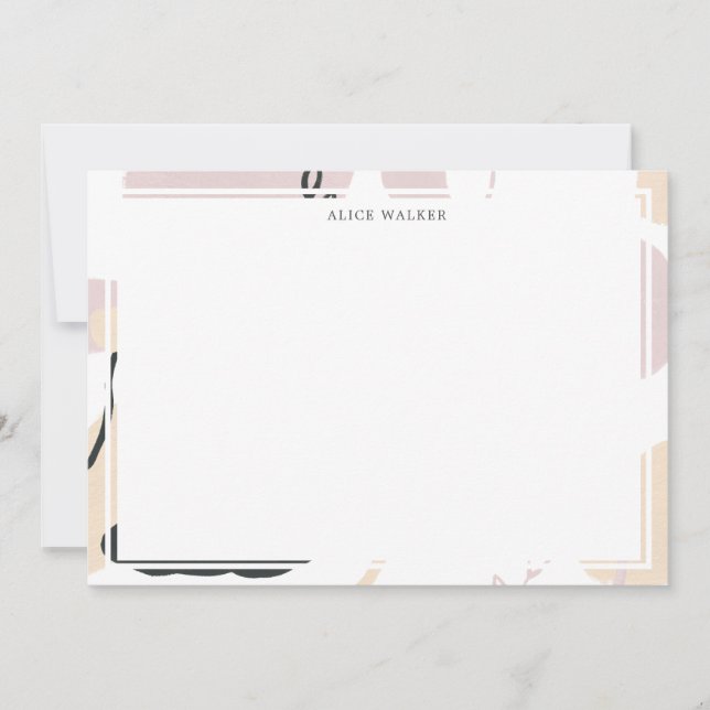 Fält på Dreams ⎢ Stationery Note Card Anteckningskort (Framsida)