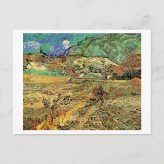 Fält, Peasant, Vincent van Gogh Vykort