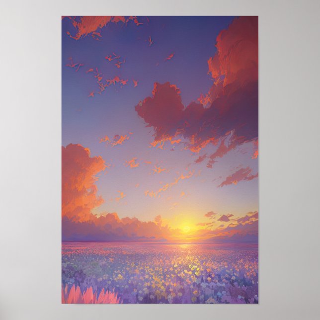 Fält Radiance Poster (Framsidan)