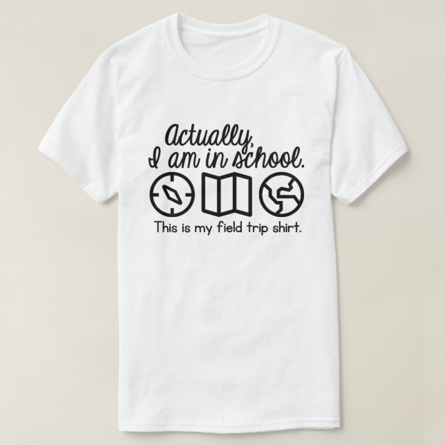 Fält Resa Shirt T (Design framsida)