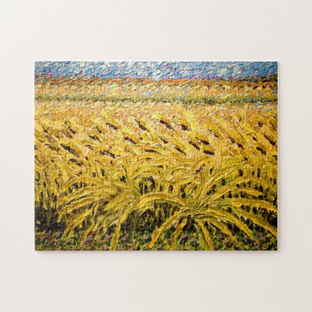 Fält… som lugnar det utmana pussel (Horisontell)