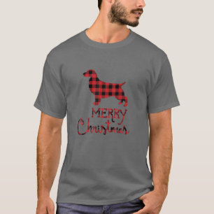Fält Spanska Hund - Djurälskare - Julmatchningsska T Shirt