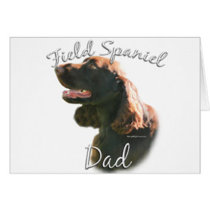 Fält Spanska Pappa 2 Hälsningskort