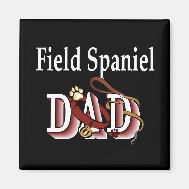 Fält Spanska pappa Magnet (Framsidan)