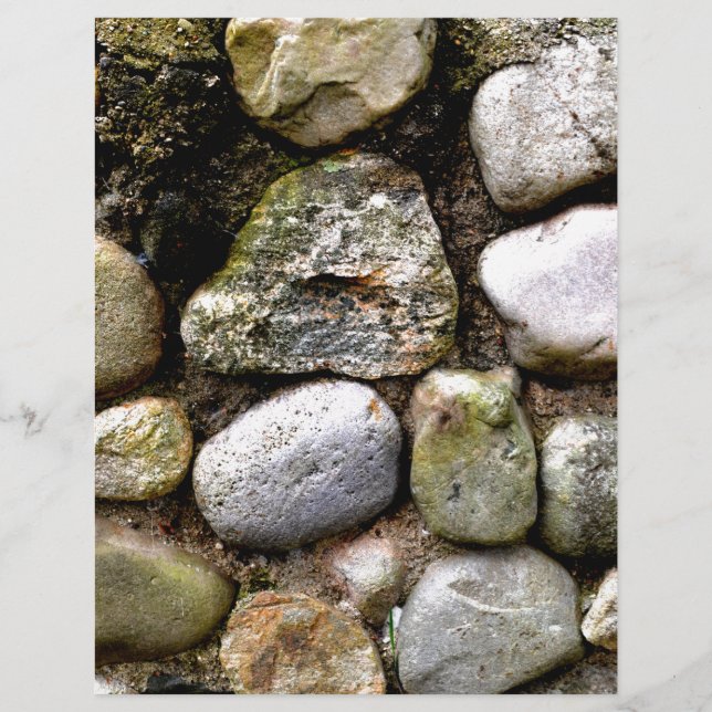 Fält Stone, sten, nödrad sten, roststen (Framsida)