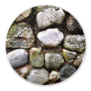 Fält Stone, sten, nödrad sten, roststen Knopp