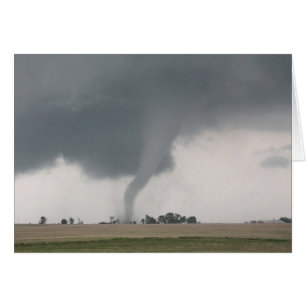 Fält Tornado Hälsningskort