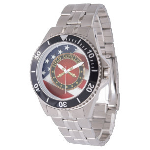 Fältartilleri-grenens insignier specialutgåva armbandsur
