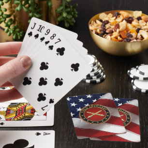Fältartilleri-grenens insignier specialutgåva casinokort